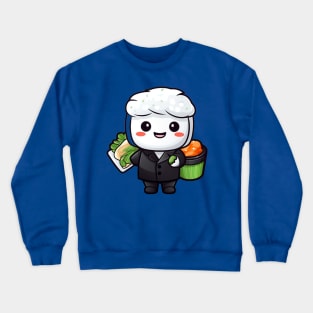 kawaii bento sushi T-Shirt cute funny Crewneck Sweatshirt